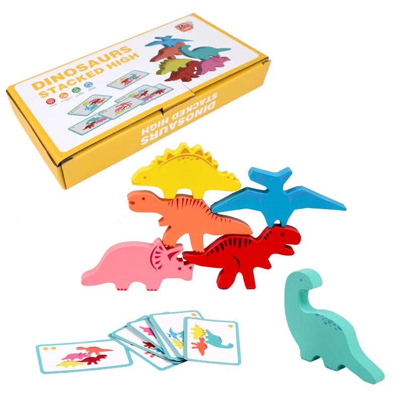 Premium Dinosaur Building Blocks Set - STEM Construction Toy, Ages 3+
