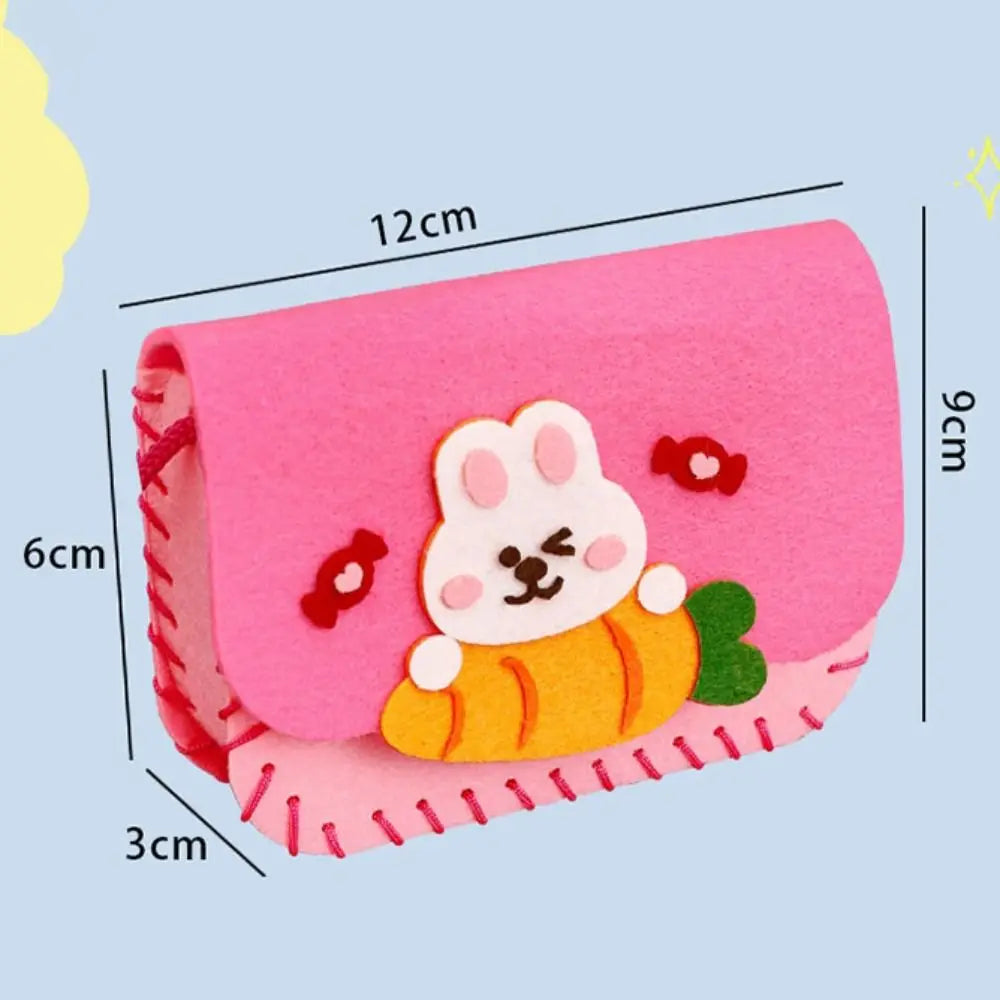 Premium Felt Felt Bag Making Kit Crafts Art - Ages 3+ (Creative Play)