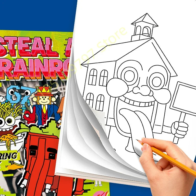 Premium 67-Piece Kids Coloring & Drawing Book Set - Activity Pack, Ages 6+