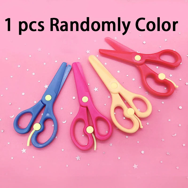 Premium 49-91pcs Learn Scissor Skills Cut Paper Craft Toys Safety Scissors Presc