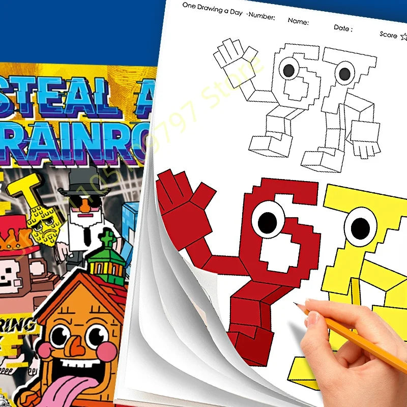 Premium 67-Piece Kids Coloring & Drawing Book Set - Activity Pack, Ages 6+