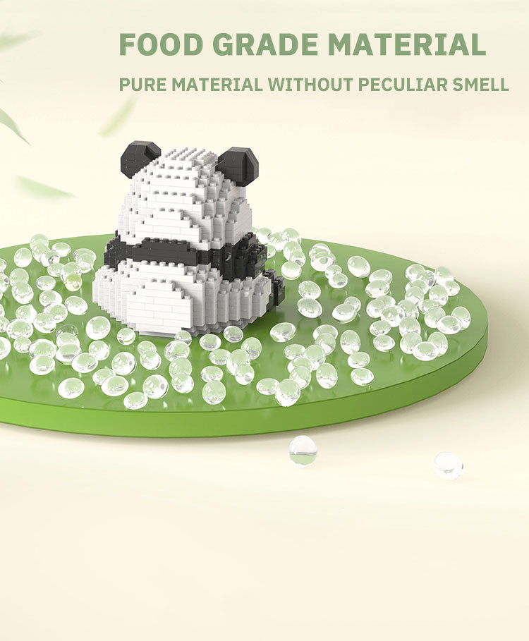 Premium Mini Panda Building Block Kit (DIY Model)