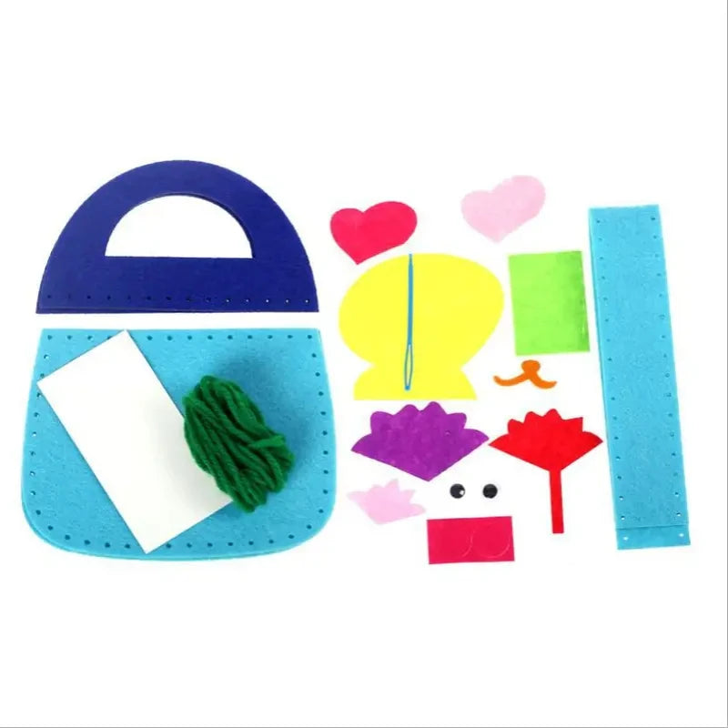 Premium DIY Bag Making Kit - Kids Sewing Craft Set, Ages 3+ (Creative Play)