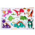 Montessori Wooden Puzzle Board for Toddlers (2–3 Years)