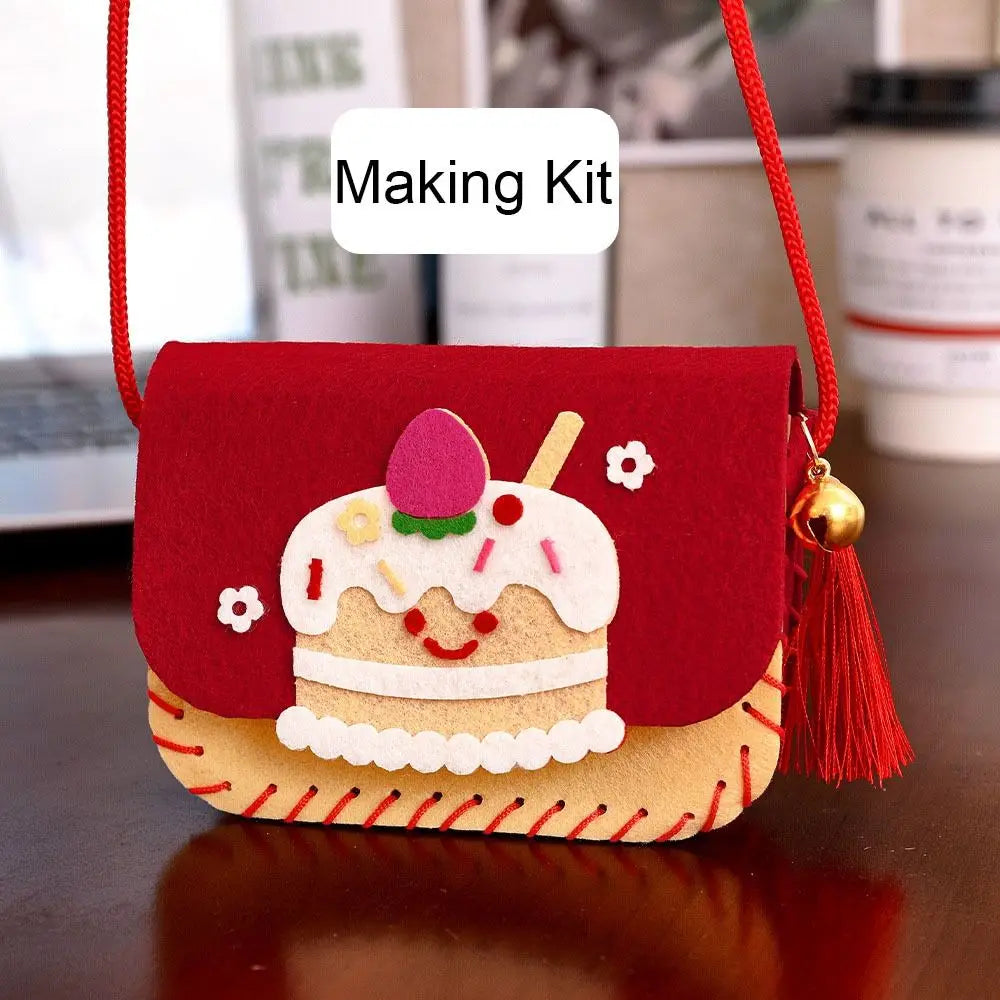 Premium Felt Felt Bag Making Kit Crafts Art - Ages 3+ (Creative Play)