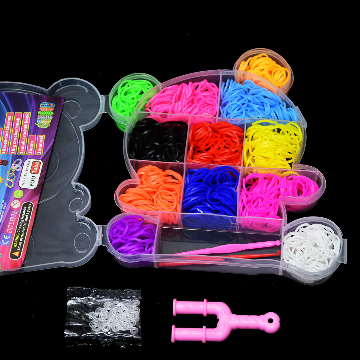 Premium DIY Beaded Bracelet Making Kit - Kids Craft Set, Ages 3+ (Creative Play)