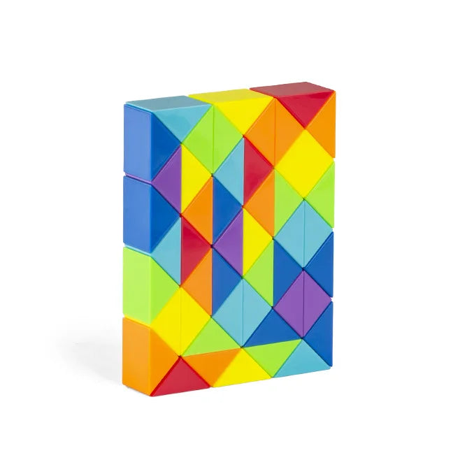 Premium Dingsheng 24 and 36 48 60 72 Segments Magic Rule Snake multi-color 3d pu