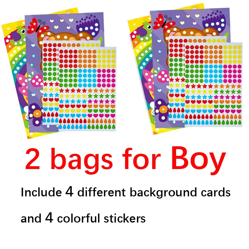 Premium Kids Diamond Painting Kit - DIY Gem Art Craft Set for Kids, Ages 3+