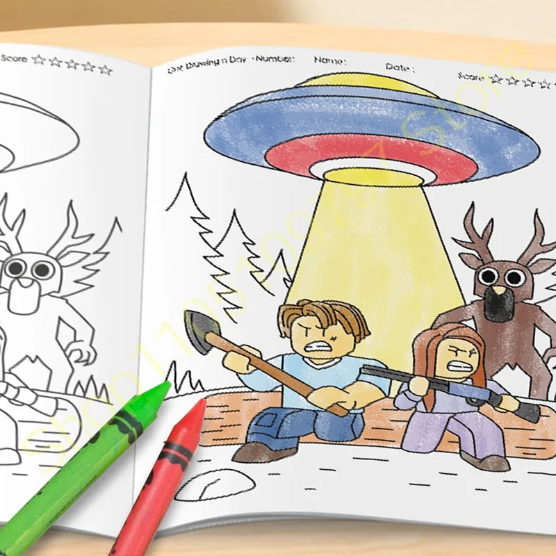 Premium 99 Nights in the Forest Coloring Book - Deer & Woodland Scenes for Adult