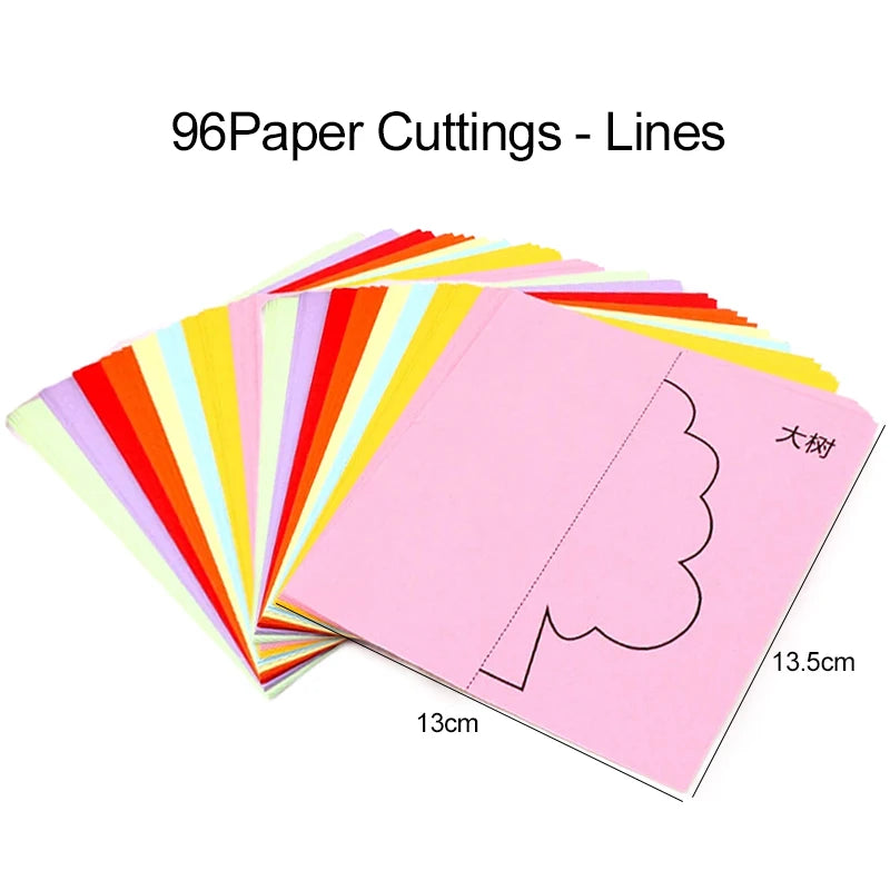Premium Colorful Craft Kit for Kids DIY Toys Puzzle Handicraft Toys Variety Craf