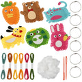 Kids Felt Animal Sewing Kit (6 PCS) Beginner Craft Set