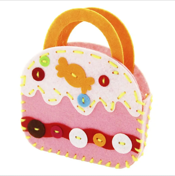Premium DIY Bag Making Kit - Kids Sewing Craft Set, Ages 3+ (Creative Play)