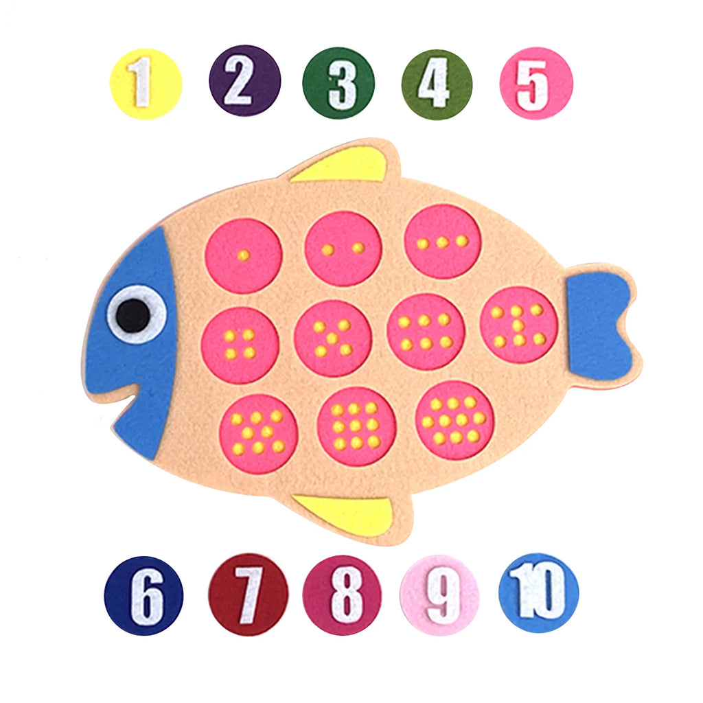 Premium Children DIY Early Education Children Toys Montessori Teaching AIDS To L