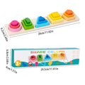 Geometric Shape Cognition Puzzle Board (Wooden Montessori)