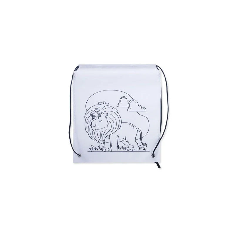 Premium Freely Graffiti Drawstring Bag Kids DIY Color Filling Drawing Toys Carto