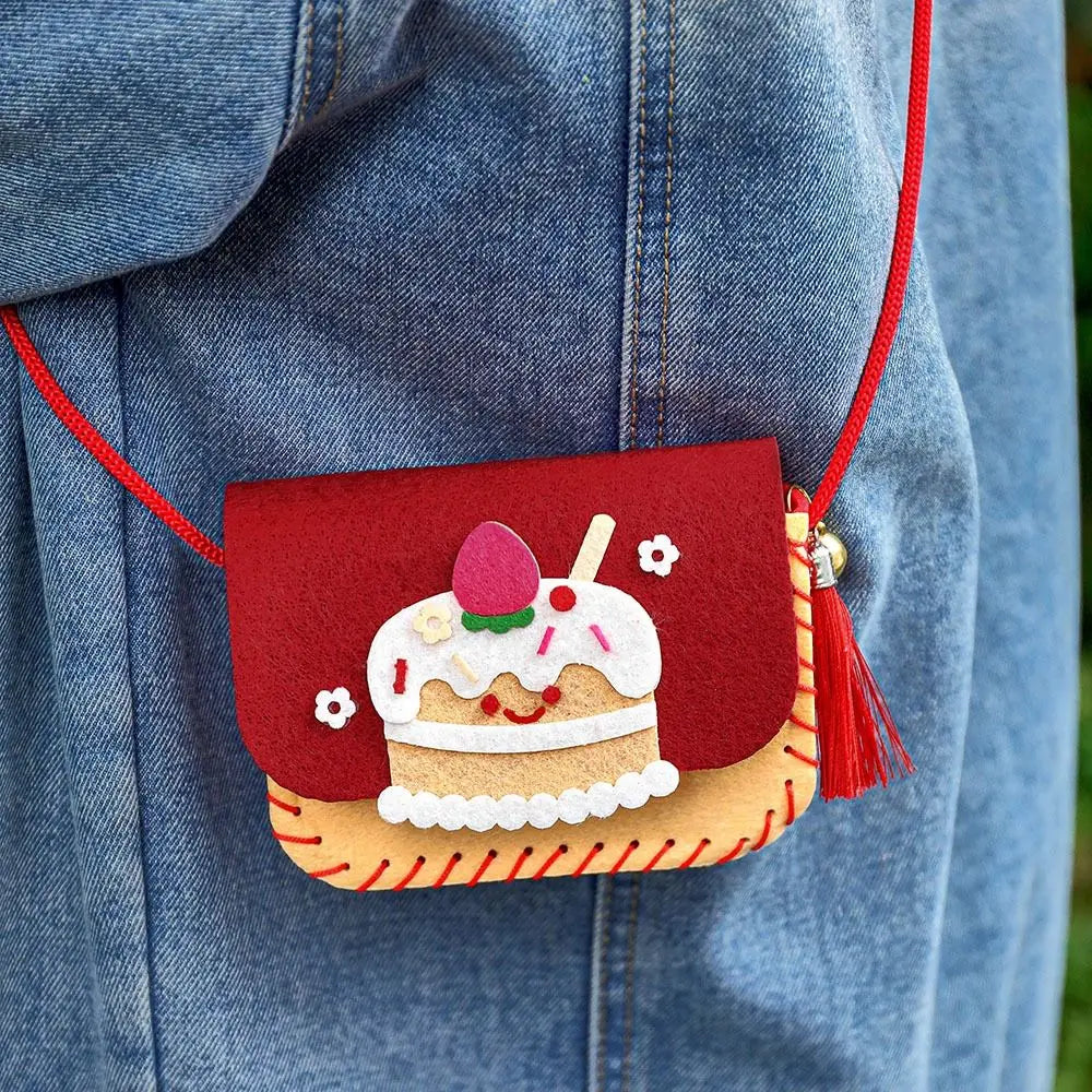 Premium Felt Felt Bag Making Kit Crafts Art - Ages 3+ (Creative Play)