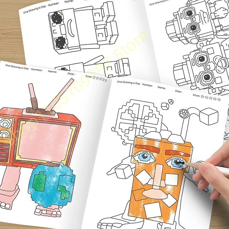 Premium 67-Piece Kids Coloring & Drawing Book Set - Activity Pack, Ages 6+