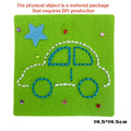 Felt Animal Embroidery & Sewing Kit for Kids