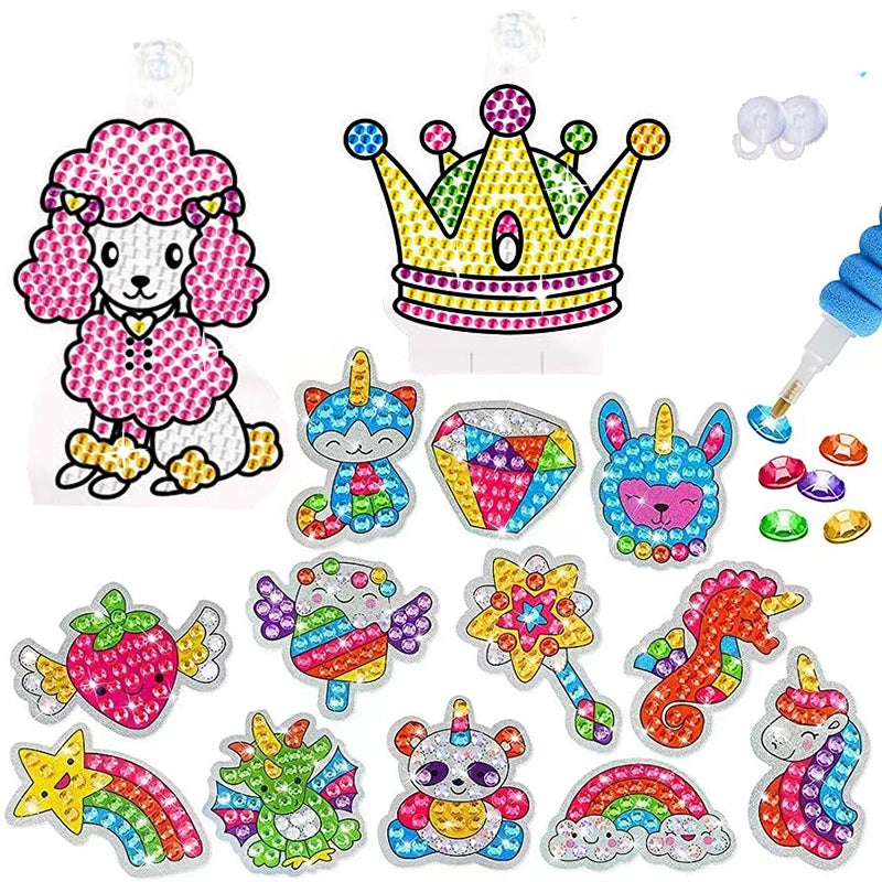 Premium Creativity Big Gem Diamond Painting Kits Magical - Ages 3+ (Creative Pla