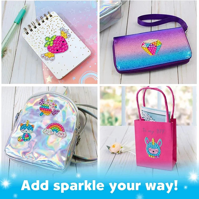 Premium Creativity Big Gem Diamond Painting Kits Magical - Ages 3+ (Creative Pla