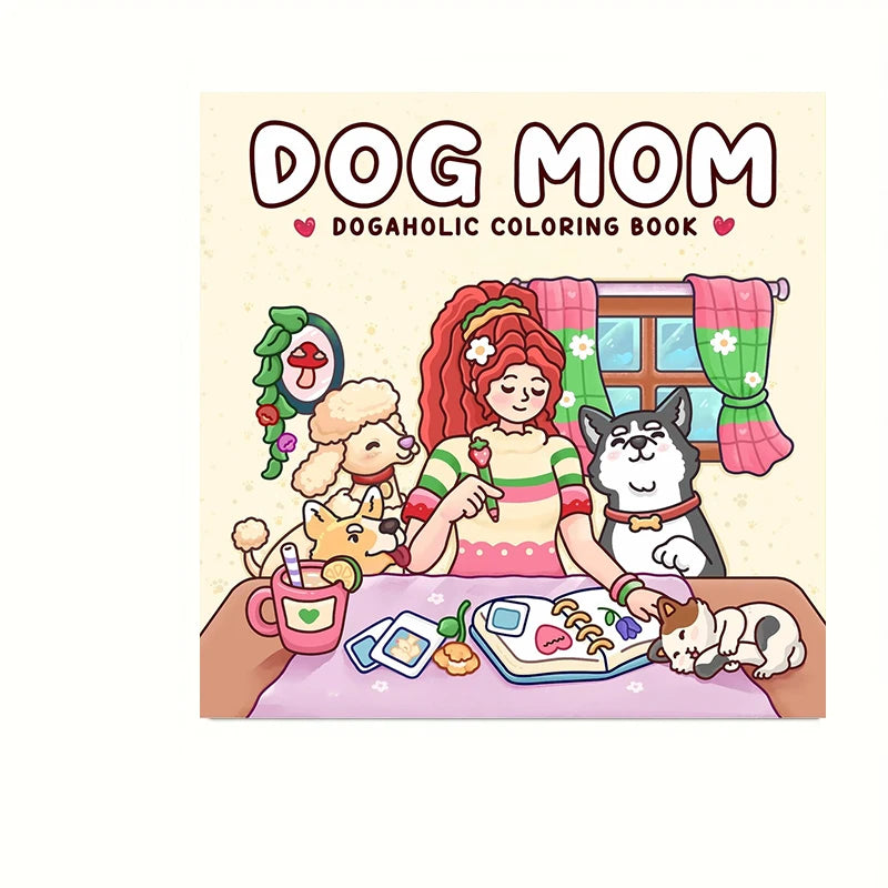Premium Cat's Daily Life Coloring Book for Adults (28 Pages)