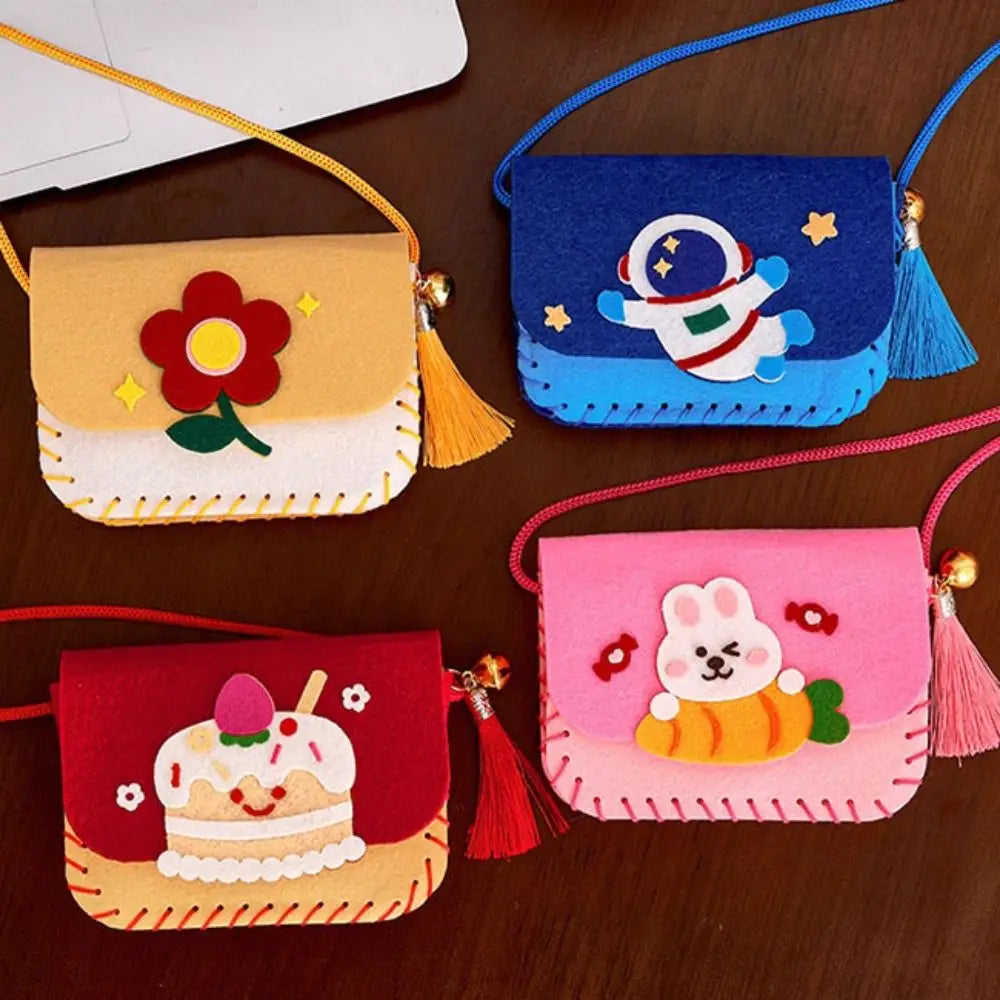 Premium Felt Felt Bag Making Kit Crafts Art - Ages 3+ (Creative Play)