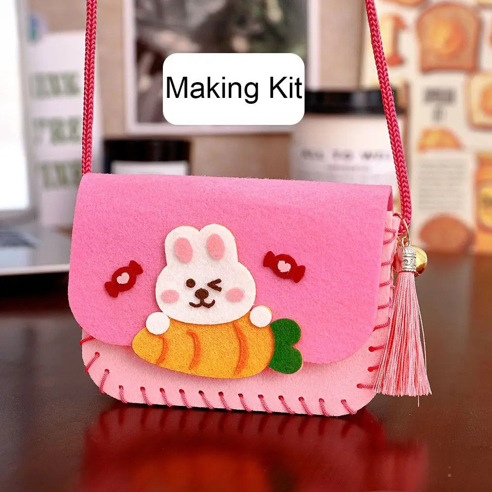 Premium Felt Felt Bag Making Kit Crafts Art - Ages 3+ (Creative Play)