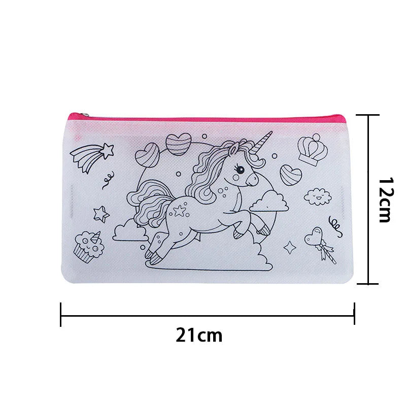 Premium DIY Graffiti Coloring Bag Set - Kids Art Craft, Ages 3+ (Creative Play)