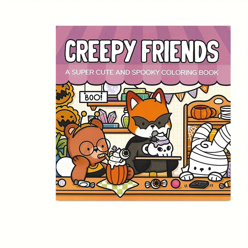 Premium Cat's Daily Life Coloring Book for Adults (28 Pages)