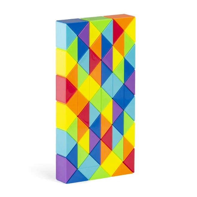 Premium Dingsheng 24 and 36 48 60 72 Segments Magic Rule Snake multi-color 3d pu