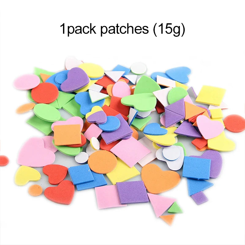 Premium Colorful Craft Kit for Kids DIY Toys Puzzle Handicraft Toys Variety Craf