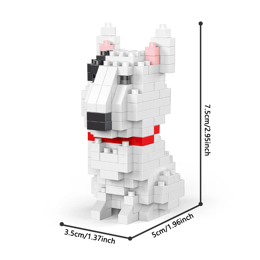 Premium Micro Mini Building Blocks Toys Dog Squad Provides Children With Fun Bui