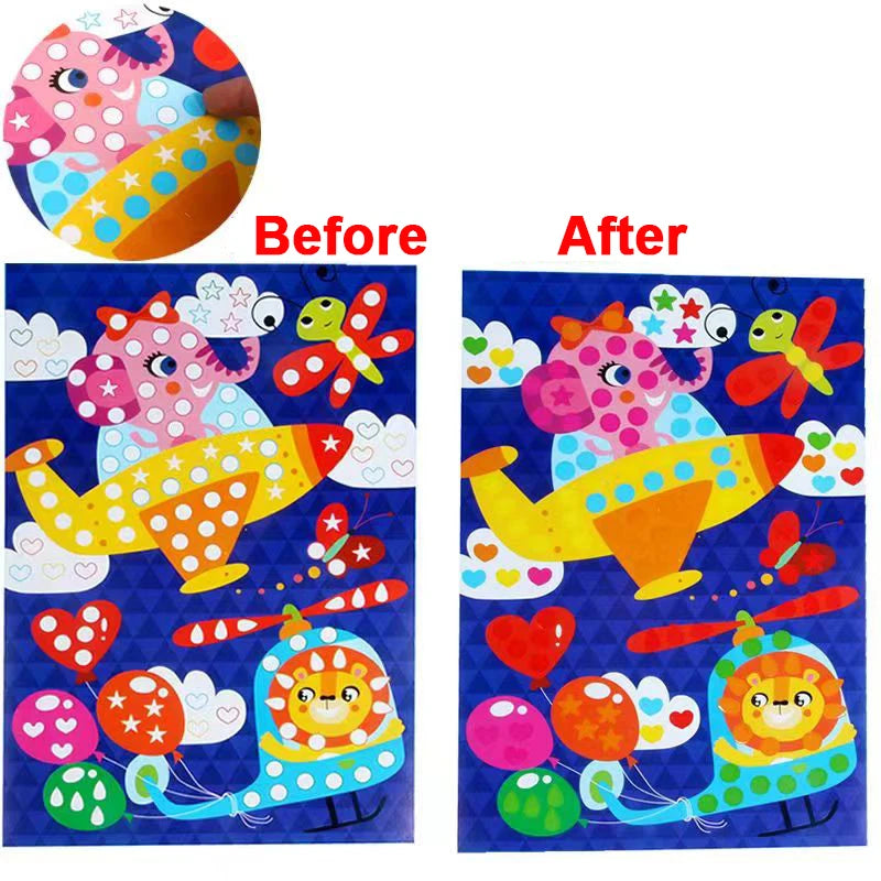Premium Kids Diamond Painting Kit - DIY Gem Art Craft Set for Kids, Ages 3+