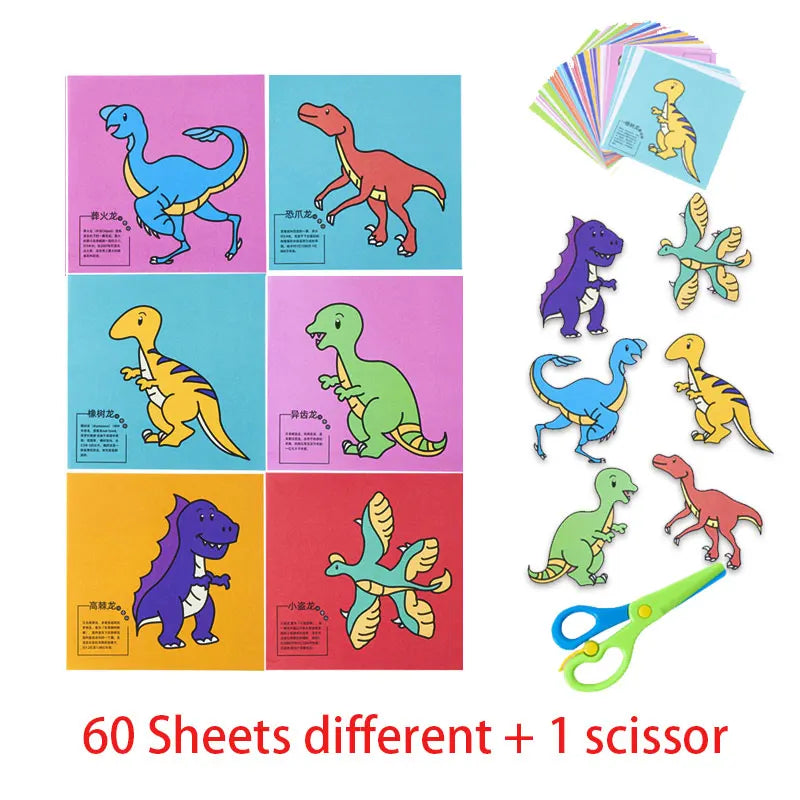 Premium 49-91pcs Learn Scissor Skills Cut Paper Craft Toys Safety Scissors Presc