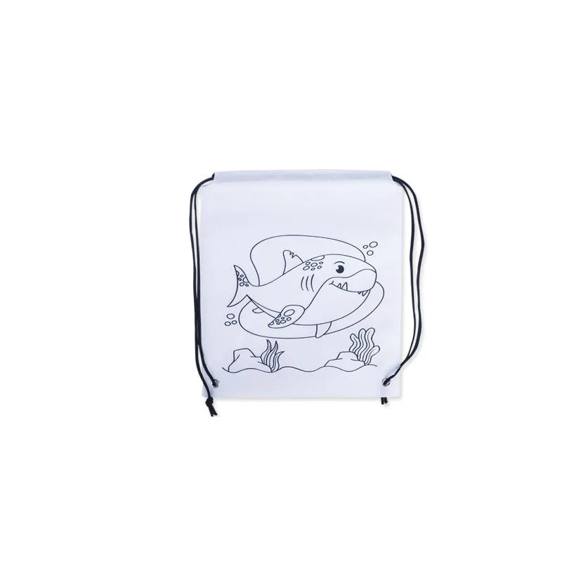 Premium Freely Graffiti Drawstring Bag Kids DIY Color Filling Drawing Toys Carto