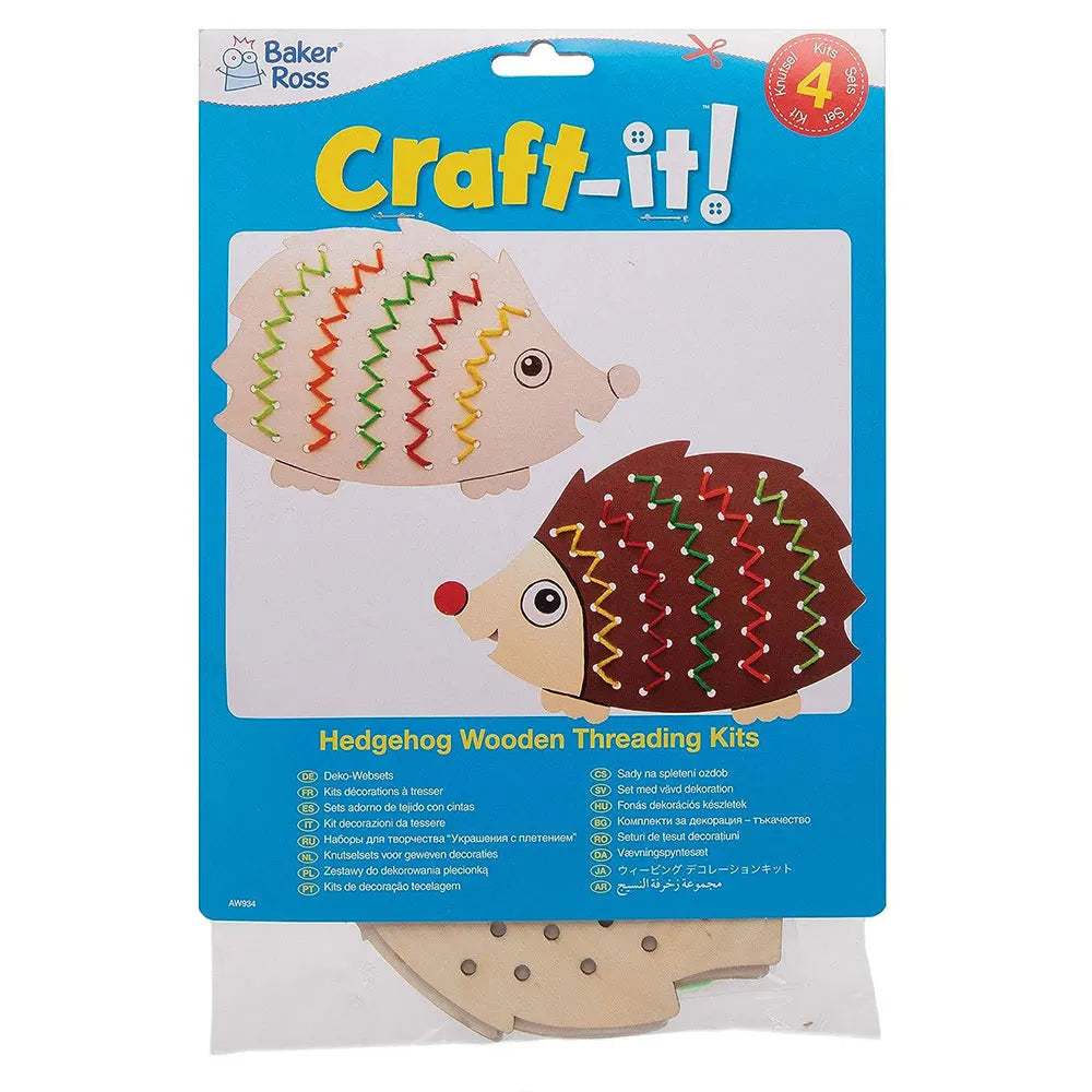 Childre Embroidery Threading Game Montessori Toys DIY Material Threading Board