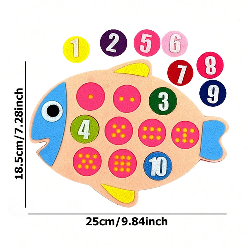 Premium Children DIY Early Education Children Toys Montessori Teaching AIDS To L