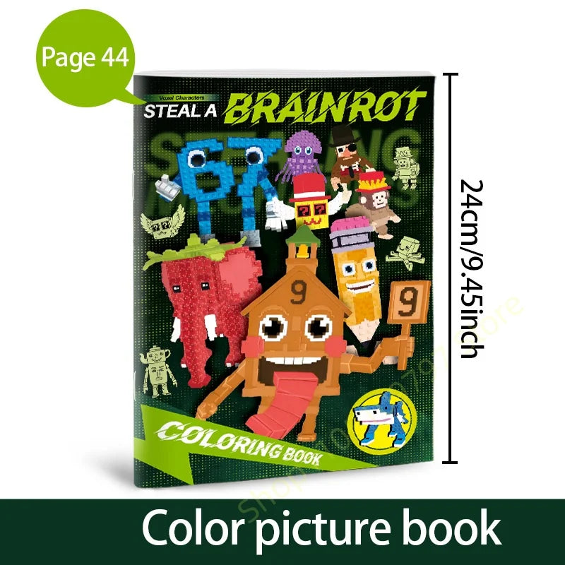 Premium 67-Piece Kids Coloring & Drawing Book Set - Activity Pack, Ages 6+
