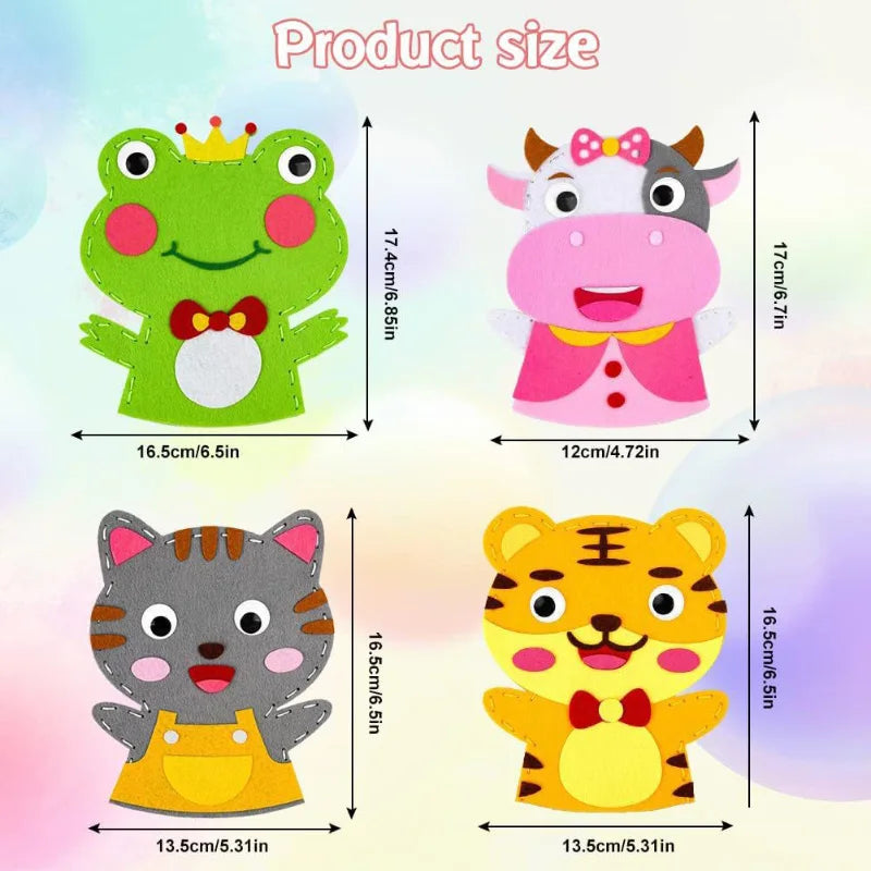 Premium DIY Bag Making Kit - Kids Sewing Craft Set, Ages 3+ (Creative Play)