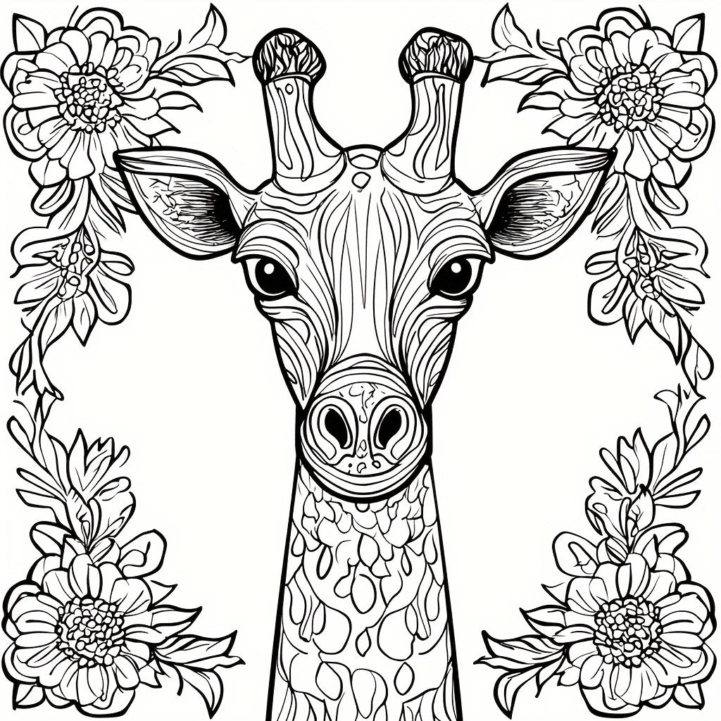 Premium Mandala Animals Coloring Book - 28 Pages for Adults (Stress Relief)