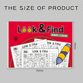 Kids Finding Item Fun Coloring Book Drawing Picture Book Interactive Game Focus