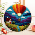Wool Felting Painting Kit (Scenery, 20x20cm)