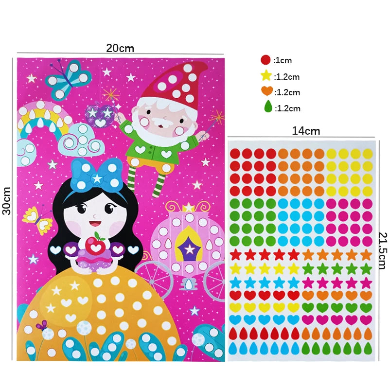 Premium Kids Diamond Painting Kit - DIY Gem Art Craft Set for Kids, Ages 3+