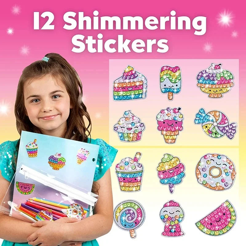 Premium Creativity Big Gem Diamond Painting Kits Magical - Ages 3+ (Creative Pla