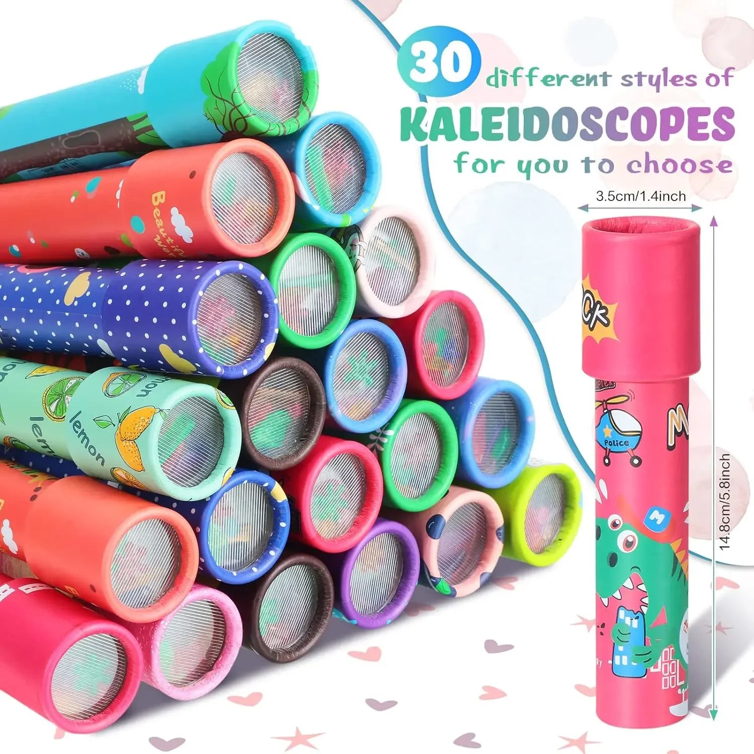 Classic Cardboard Kaleidoscope Toy for Kids