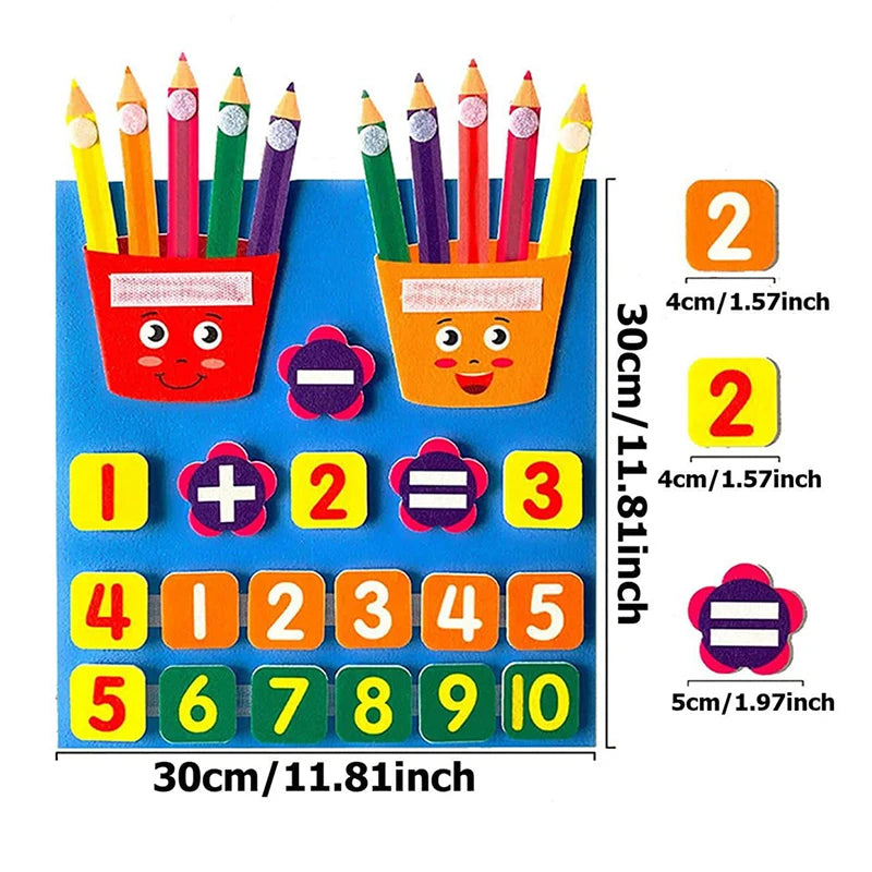 Premium Children DIY Early Education Children Toys Montessori Teaching AIDS To L