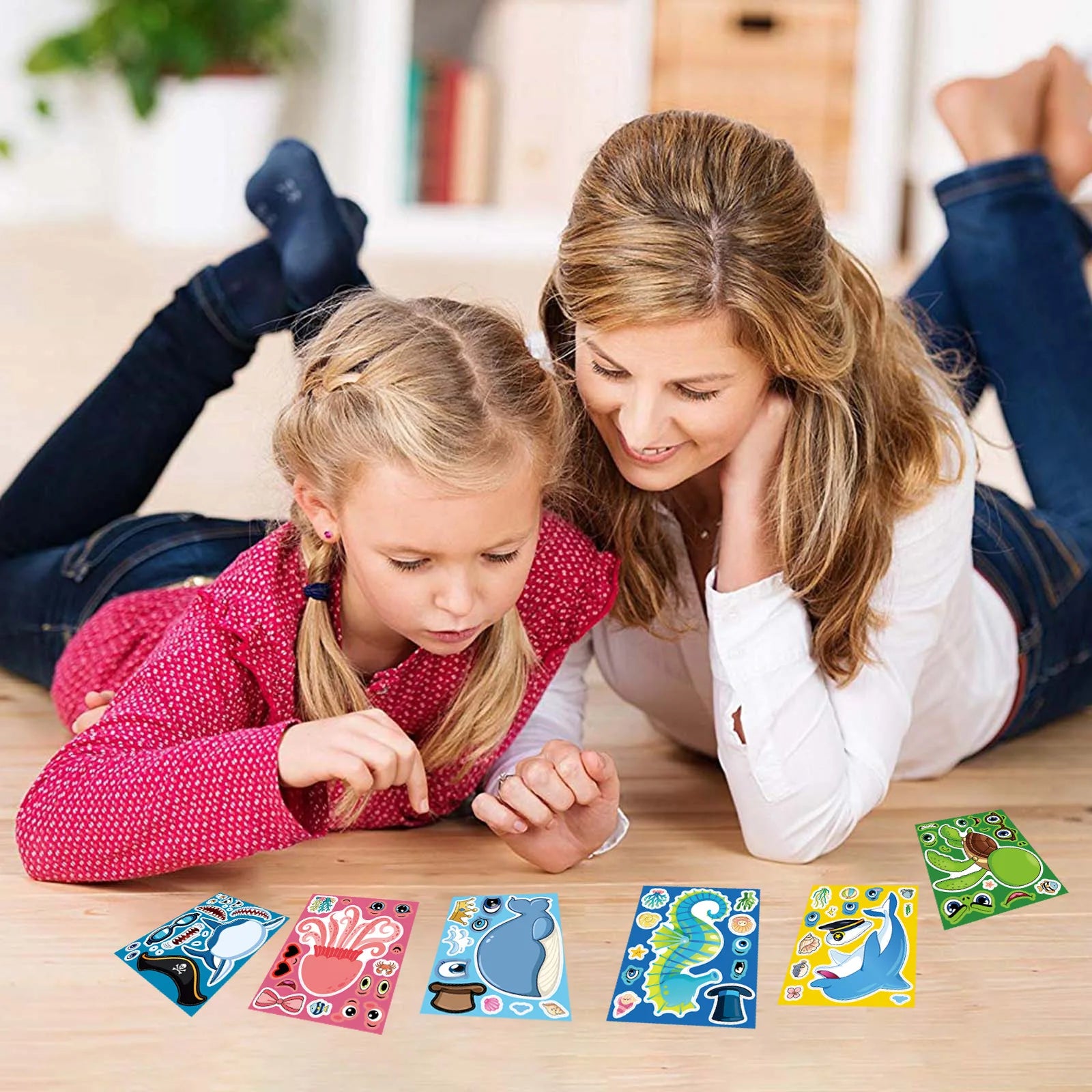 Premium DIY Sticker Craft Kit - DIY Craft Set, Ages 6+ (Creative Play)