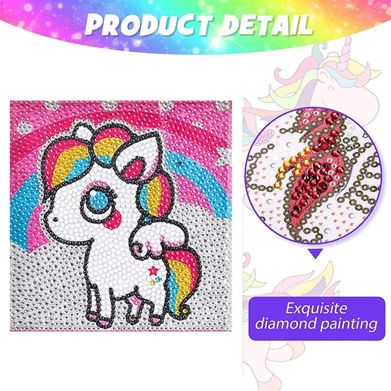 DIY Diamond Art Dots Painting Kits for Kids Animal Art Crafts Kids Girls Boys 5D