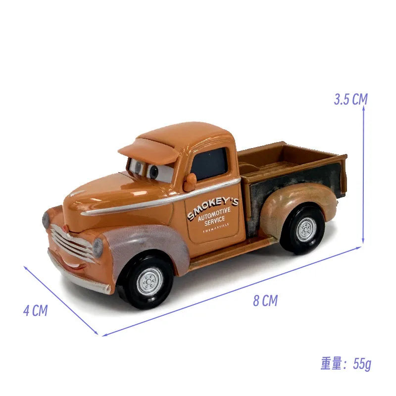 Premium Disney Pixar Cars Diecast Truck Set - Lightning McQueen & Friends, Ages