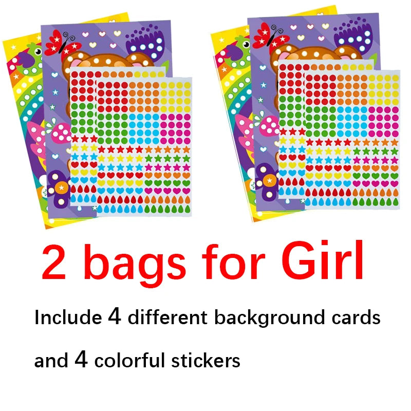 Premium Kids Diamond Painting Kit - DIY Gem Art Craft Set for Kids, Ages 3+